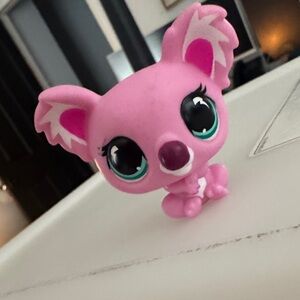 Littlest Pet Shop Pink Koala Figure